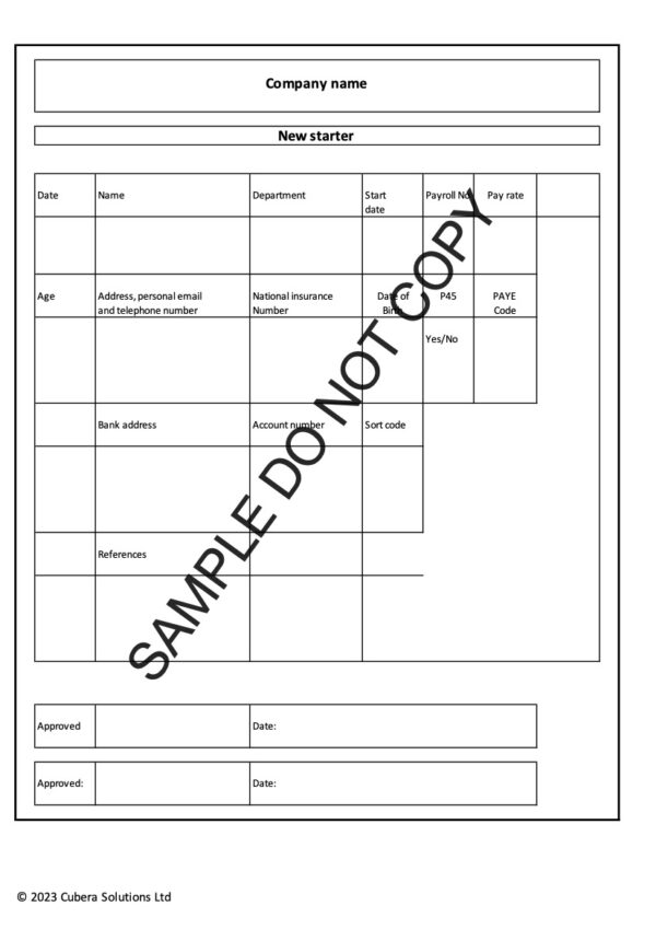 10690 Payroll processing forms - Image 4