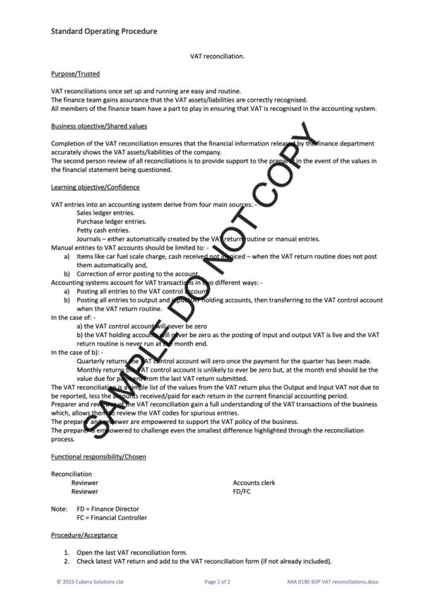 0190 VAT reconciliation - Image 2